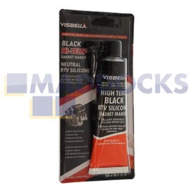 Original RTV Silikondichtmittel, Hersteller Visbella, V363 schwarz, hochtemperaturfest für Temperaturen bis 315°C (85 g)