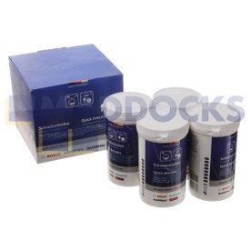 Original Entkalker für BSH Waschmaschine und Geschirrspüler (Packung mit 4 Stück)
