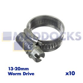Original Jubilee-Clip 13 mm-20 mm (Packung mit 10 Stück)
