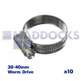 Original Jubilee-Clip 30 mm-40 mm (Packung mit 10 Stück)