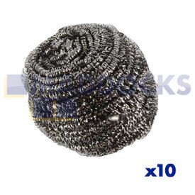 No Longer Available. Discontinued [Universal Stainless Steel Scourers (Pack of 10)]