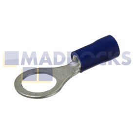 Universeller Ringkabelschuh, blau (8 mm, Packung mit 100 Stück)
