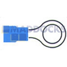 Universeller Ringkabelschuh, blau (12 mm, Packung mit 100 Stück)