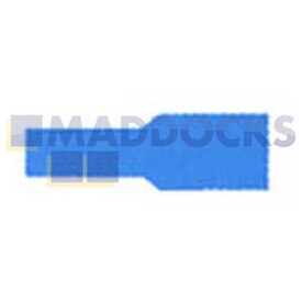 Universeller 'Bullet'-Stecker, blau, weiblich (5 mm, Packung mit 100 Stück)