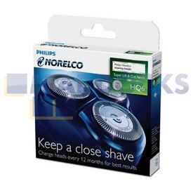 No Longer Available. Order 58-PS-16 [Genuine Original Philips Shaver Heads HQ6 (Pack of 3)]