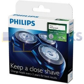 Genuine Original Philips HQ6/50 Quadra + Aquagenic Cutting Heads
