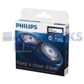 Genuine Original Philips 'RQ32/20' Type Click & Style YS5xx Series Rotary Shaver Heads (Pack of 2)