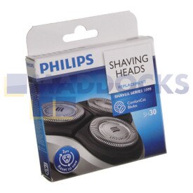Genuine Original Philips 'SH30/20' Type Click & Style S7xx, Star Wars SW17x Series Rotary Shaver Heads (Pack of 2)