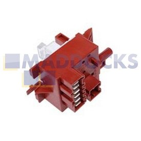 No Longer Available. Discontinued [Genuine Original Bosch Siemens WFK2400, WFK2870 Series 6-Tag Door Interlock Switch]