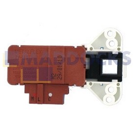 No Longer Available. Order 62-HP-03 [Genuine Original Metalflex Produced Baumatic Caple, CDA, Cuisina, DeDietrich, Eurolec, Fagor, Frigidaire, Homark, Sarena, White Westinghouse, Brandt, Gorenje Multi-Model Fitting Door Interlock Switch (ZV-446)]