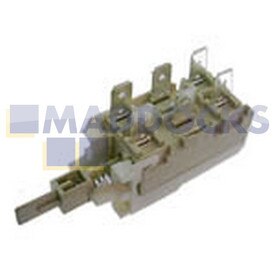 Compatible for Servis DW12A, M300, M400, M900; Whirlpool AWG Series On / Off Push Button Switch