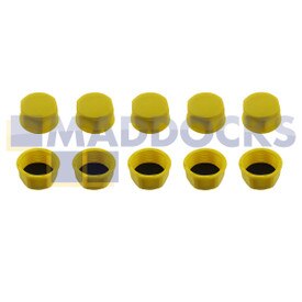 Universelle 3/4" Verschluss-Blindkappe, HDPE (Packung mit 10 Stück)