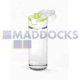 Genuine Original Brita Fill & Go Filter Bottle - Green (Pack of 8)