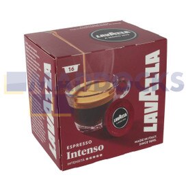 Original Lavazza A Modo Mio "Intenso" Espresso-Kapseln (Packung mit 16 Stück)