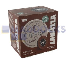 Original Lavazza A Modo Mio "Tierra!" Espresso-Kapseln (Packung mit 16 Stück)