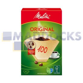 Original Melitta 100 Aromapor Typ Braun Kaffeefiltertüten (40 Stück)