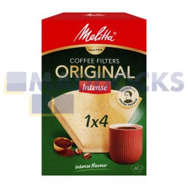 Original Melitta Gourmet Intense 1x4 Kaffeefilter (80er Pack)