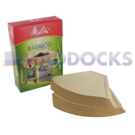 Original Melitta 102 Bamboo Kaffeefiltertüten (80 Stück)