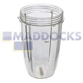 Kompatibel für NutriBullet 600W, 900W Typ Medium Blender Cup Mug Jar (24oz / 700ml)
