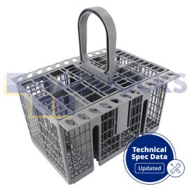 Original Besteckkorb, grau, für Indesit, Hotpoint FDF, FDL, LBF, LKF, LFT, LFSA