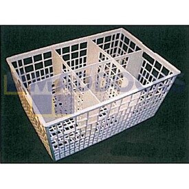 No Longer Available. Discontinued [White Cutlery Basket]