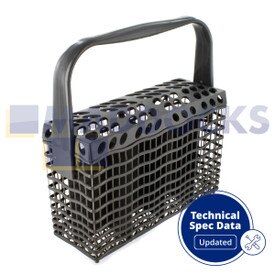 Original Electrolux Besteckkorb für Geschirrspüler, Slimline, dunkelgrau