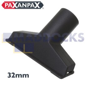 Universelle Polstermöbeldüse, gerade, Kunststoff schwarz (32 mm)