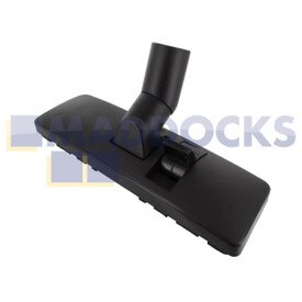 Universelle Bodendüse, Kunststoff schwarz, ein Pedal (38 mm)