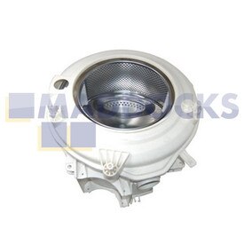 Genuine Original Hotpoint, Indesit Washing Machine Plastic Tank Assembly for 46L, 20mm Shaft Models