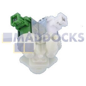 Original Wassermagnetventil, zweifach, für Waschmaschine Electrolux Zanussi KWG3120, ZWF1038, EF4446