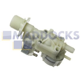 Genuine Original Creda 17908E, 47907, 47908; Hotpoint 68, 78, DF; Jackson 27900 Series Single Solenoid Valve (180°)