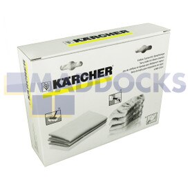 Original 'Terry'-Reinigungstücherbox für Dampfreiniger Kärcher (Packung mit 5 Stück)