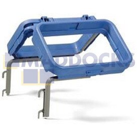 Genuine Original Numatic VCN Series 240-litre Xtra Front Bag Extensions without Lids, Stainless Steel