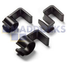 Genuine Original Numatic VER Series Versaclean Tray-Fix General Hooks (Pack of 10), Black