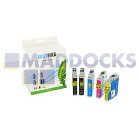 Kompatibler Epson Stylus S22, Office BX305F T1285 Multipack Tinte BK/BK/C/M/Y