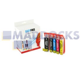 Kompatibler Canon Pixma MX925, MG5450 PGI 550 + CLI 551 Multipack Tinte BK/BK/C/M/Y