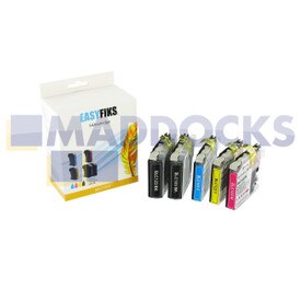 Kompatibler Brother DCPJ4110DW, MFCJ4410DW, MFCJ4710DW LC123 LC127, Multipack Tinte XL