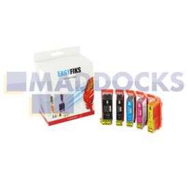 Kompatibler Canon Pixma iP4850, iX6550 PGI 525/CLI 526 Multipack Tinte BK/BK/C/M/Y